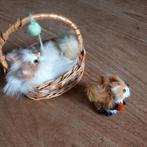 miniatuur kat in mandje, Ophalen, Gebruikt
