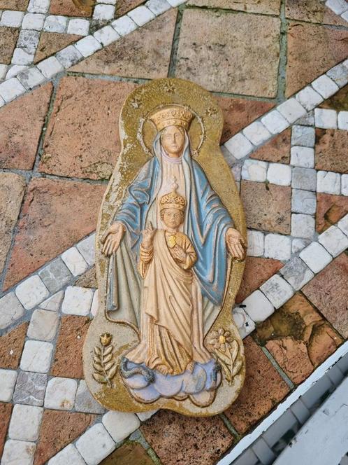 Religieus Plaquette/Tegelbordje, Antiek en Kunst, Antiek | Religie, Ophalen of Verzenden