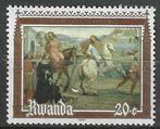 Rwanda 1981 - Yvert 1016 - Benedictus van Nursia (ZG), Verzenden, Overige landen, Postfris