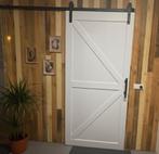 Nieuw in de verpakking schuifdeur, barnwooddeur, binnendeur, Doe-het-zelf en Verbouw, Deuren en Horren, 80 tot 100 cm, 215 cm of meer