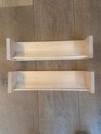 Ikea boekenrekjes 2 keer hout, Ophalen of Verzenden, Zo goed als nieuw