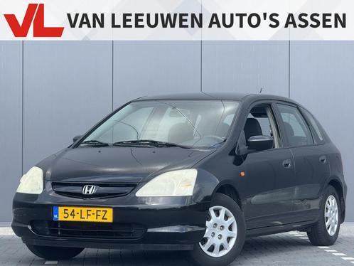 Honda Civic 1.4i LS | NAP | Airco | Inruilkoopje (bj 2002), Auto's, Honda, Bedrijf, Te koop, Civic, ABS, Airbags, Airconditioning