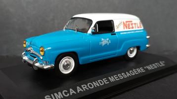 Simca Aronde Messagere Nestle 1:43 Altaya ixo Pol  beschikbaar voor biedingen