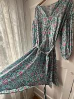 Fantastisch bohemian indiase blockprint jurk Anna + Nina M L, Maat 38/40 (M), Blauw, Ophalen of Verzenden, Onder de knie