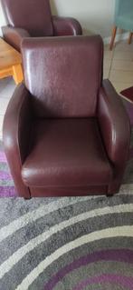 Fauteuil, Huis en Inrichting, Stoelen, Ophalen, Zo goed als nieuw, Bruin, Eén