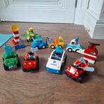 Lego Duplo Voertuigen Set: Vliegtuig, Brandweer, Politie, Kinderen en Baby's, Speelgoed | Duplo en Lego, Ophalen of Verzenden