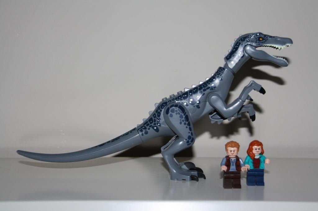 Jurassic World Park Dinosaurus Baryonyx grijs, Kinderen en Baby's, Speelgoed | Actiefiguren, Nieuw, Ophalen of Verzenden
