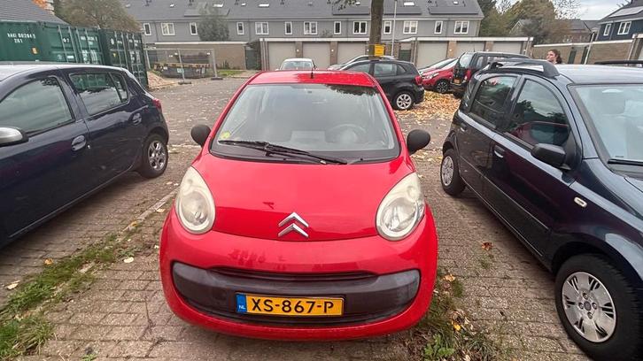 Citroën C1 1.0 3-DRS 2007 Rood, Auto's, Citroën, Particulier, C1, ABS, Airbags, Android Auto, Apple Carplay, Bluetooth, Navigatiesysteem