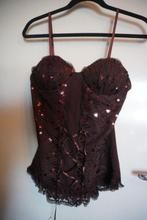 Mooi ongedragen corset, mt38, Ophalen of Verzenden, Bruin, Body of Korset