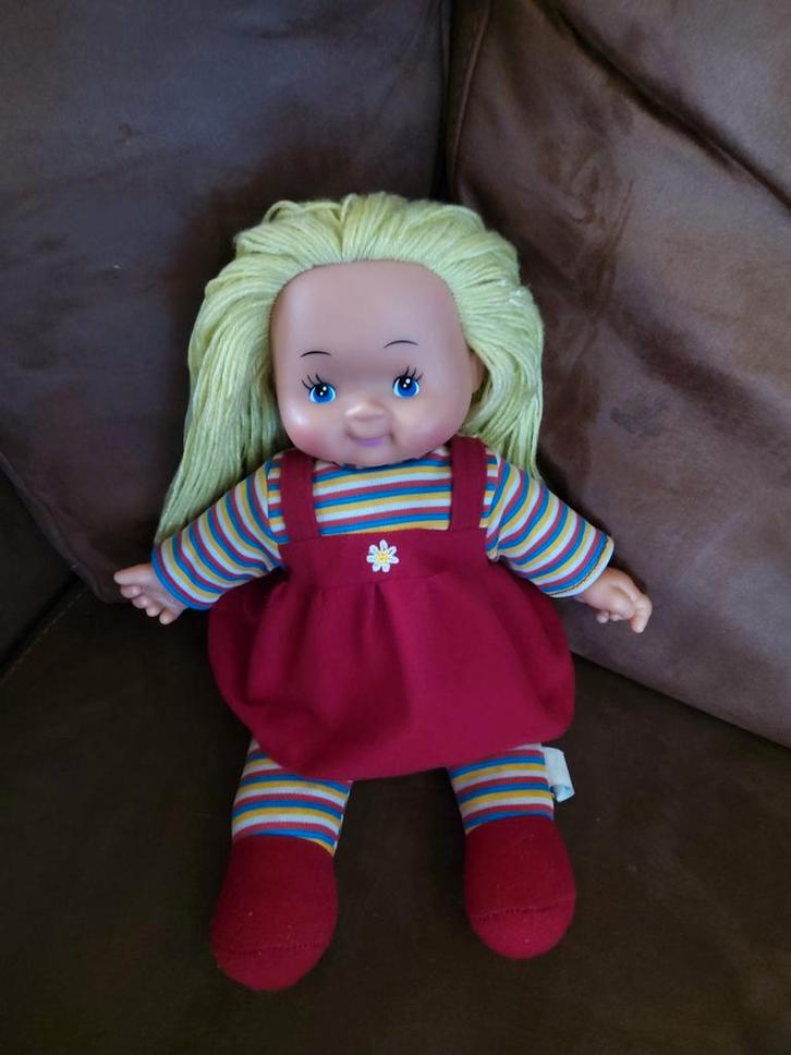 Simba vintage pop met blond haar, Verzamelen, Poppen, Gebruikt, Pop, Ophalen of Verzenden