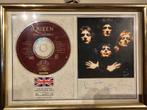 Queen 'Greatest Hits' Limited Edition presentatie disc, Verzamelen, Ophalen of Verzenden, Zo goed als nieuw, Cd of Plaat