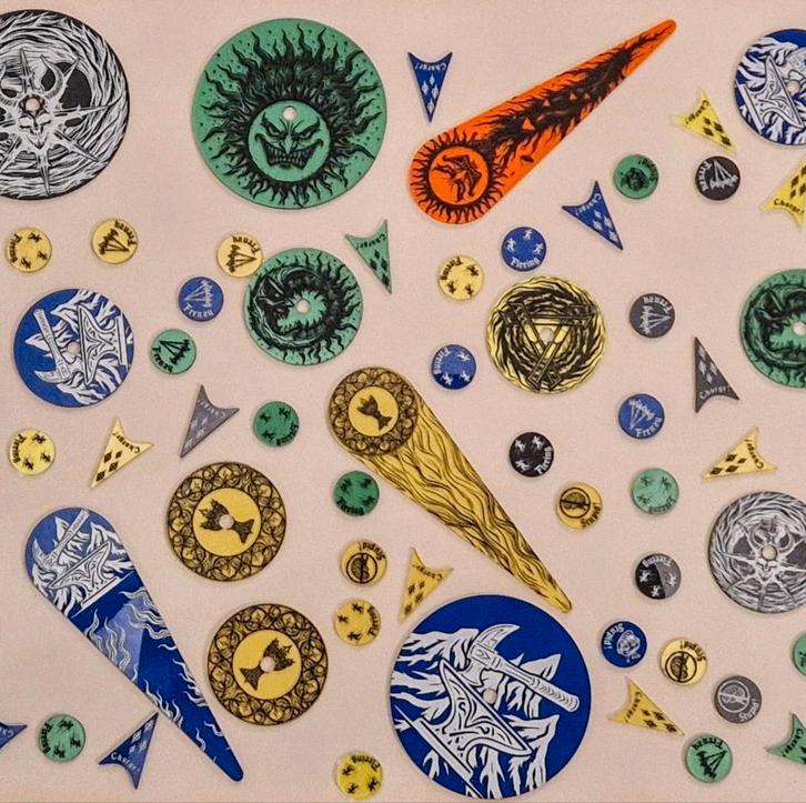 Warhammer the Old World templates, Hobby en Vrije tijd, Wargaming, Nieuw, Warhammer, Toebehoren, Ophalen of Verzenden