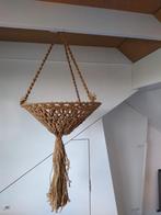 vintage jute plantenhanger krantenbak lectuurbak, Ophalen of Verzenden, Zo goed als nieuw