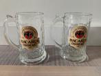 2x Bacardi oakheart glazen, Ophalen of Verzenden, Zo goed als nieuw, Overige typen