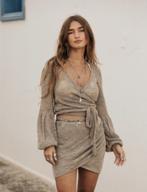 Moost wanted Lara knitted wrap top M, Maat 38/40 (M), Verzenden, Nieuw, Lange mouw