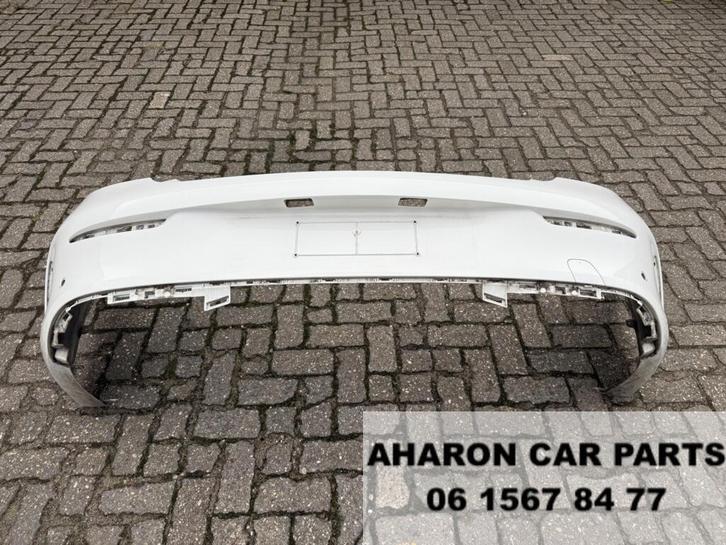 W205 AMG Facelift Coupe Cabrio Achterbumper PDC Wit Ori 7771, Auto-onderdelen, Carrosserie en Plaatwerk, Bumper, Achter, Gebruikt