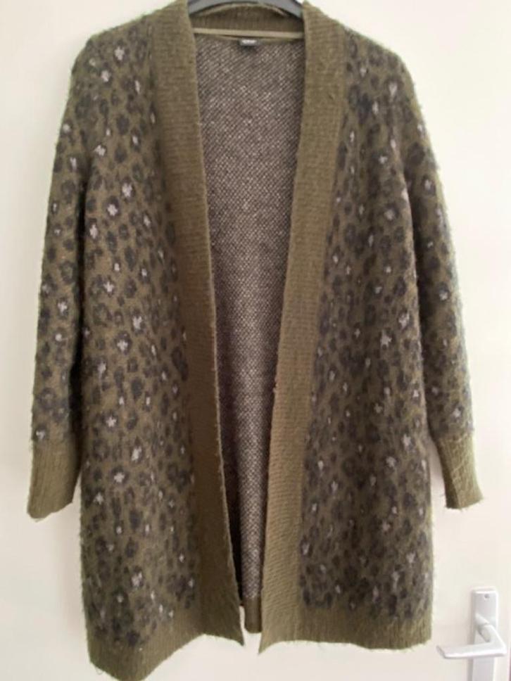 Lang vest donker/leger groen maat 40 merk s.Oliver, Kleding | Dames, Truien en Vesten, Zo goed als nieuw, Maat 38/40 (M), Groen