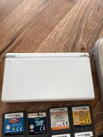 Nintendo DS Wit + Games & Tas, Spelcomputers en Games, Wit, Ophalen of Verzenden, DS Lite, Gebruikt