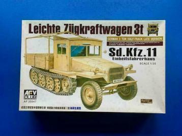 AFV Club	AF35047	Sd.Kfz.11 Leichter Zugkraftwagen 3t	1/35 beschikbaar voor biedingen