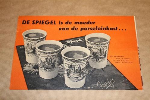 Zeldzame folder magazine De Spiegel - Circa 1950, Boeken, Tijdschriften en Kranten, Zo goed als nieuw, Ophalen of Verzenden