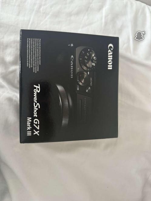 Nieuw Canon PowerShot G7X Mark iii, Audio, Tv en Foto, Fotocamera's Digitaal, Nieuw, Canon, Ophalen
