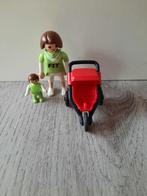 Playmobil moeder met buggy fit, Kinderen en Baby's, Speelgoed | Playmobil, Complete set, Zo goed als nieuw, Ophalen