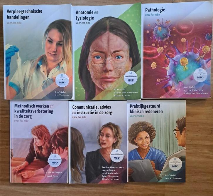 MBO Zorg Boeken Pakket Pathologie Anatomie Fysiologie, Boeken, Studieboeken en Cursussen, Zo goed als nieuw, MBO, Alpha, Ophalen of Verzenden