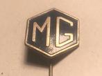 Metalen MG AUTOMERK Speld (Blauw/Metaalkleur)., Verzenden, Zo goed als nieuw, Transport, Speldje of Pin