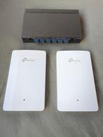 TP-Link Switch + 2 EAP615-Wall Access Points, Ophalen of Verzenden