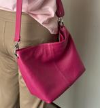 Rose schoudertas, Leer, Nieuw., Sieraden, Tassen en Uiterlijk, Tassen | Schoudertassen, Overige merken, Verzenden, Nieuw, Roze