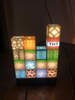 MINECRAFT LAMP, Minder dan 50 cm, Kunststof, Zo goed als nieuw, Ophalen