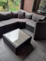 Lounge set, Tuin en Terras, 5 zitplaatsen, Kunststof, Gebruikt, Ophalen of Verzenden