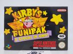 Kirby's Fun Pak Super Nintendo SNES CIB ITA, Spelcomputers en Games, Games | Nintendo Super NES, 1 speler, Ophalen of Verzenden