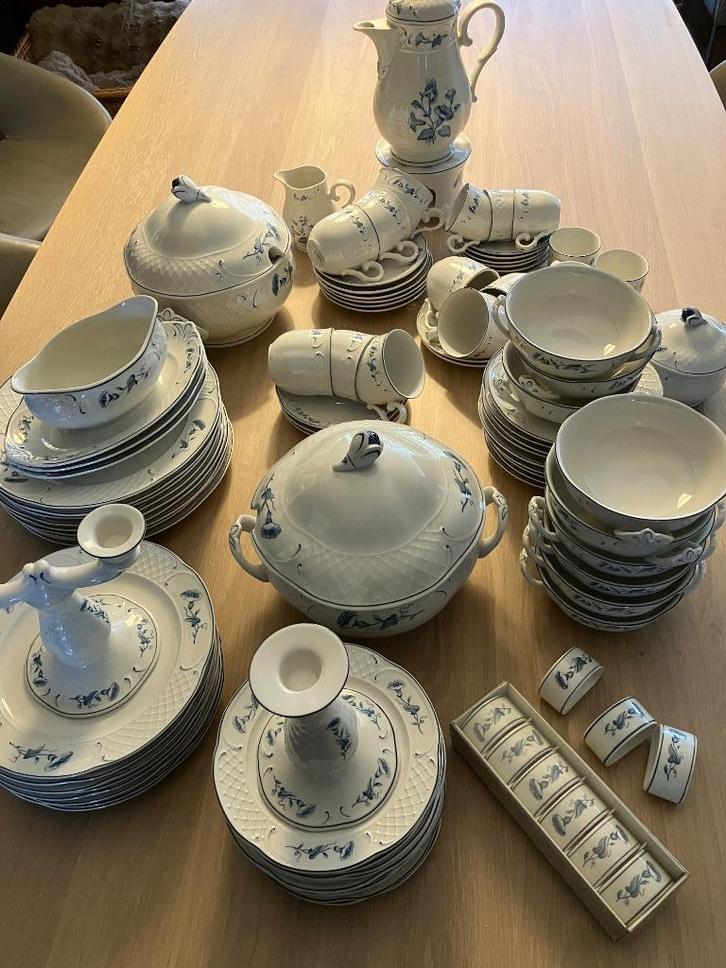 Val Bleu serviesdelen van Villeroy en Boch, Antiek en Kunst, Antiek | Servies los, Ophalen