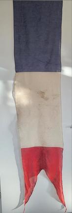 Oude Franse wimpel - vlag - banier by Anno Toen, Diversen, Vlaggen en Wimpels, Ophalen of Verzenden, Gebruikt