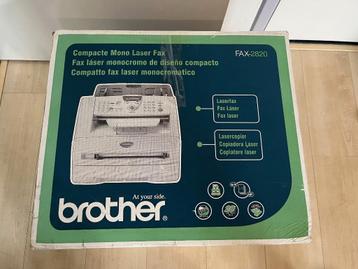 Brother faxmachine: FAX-2820 Plain Paper Laser Fax  beschikbaar voor biedingen