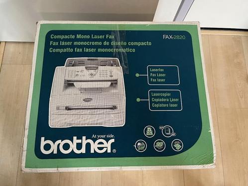 Brother faxmachine: FAX-2820 Plain Paper Laser Fax , Computers en Software, Printers, Nieuw, Printer, Laserprinter, Faxen, Kopieren