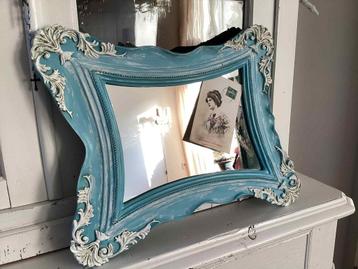 Brocante spiegel te koop beschikbaar voor biedingen