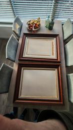 Schilderijlijsten eikenhout, Huis en Inrichting, Woonaccessoires | Lijsten, Ophalen, Minder dan 50 cm, Gebruikt, Minder dan 50 cm