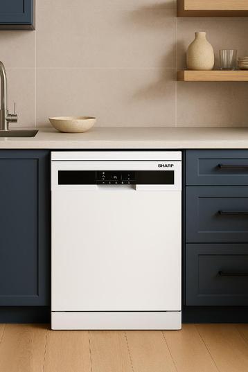 Sharp Vaatwasser QW-NA1BF47EW-EU – Wit – Zeer goede staat beschikbaar voor biedingen