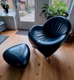 Leolux Papageno fauteuil met Pallone poef - Design icoon, Huis en Inrichting, Ophalen, Gebruikt, Design, 75 tot 100 cm