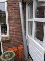 zinken dakgoot 201.5 cm lang, Doe-het-zelf en Verbouw, Buizen en Afvoer, Ophalen, Gebruikt, 2 tot 4 meter, Zink