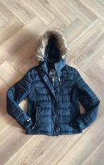 Superdry donkerblauwe dames winterjas maat XS, Ophalen of Verzenden, Zo goed als nieuw, Maat 34 (XS) of kleiner, Superdry