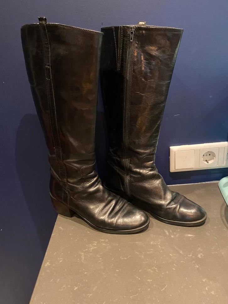 Freeflex laarzen, Kleding | Dames, Schoenen, Gedragen, Hoge laarzen, Zwart, Ophalen of Verzenden