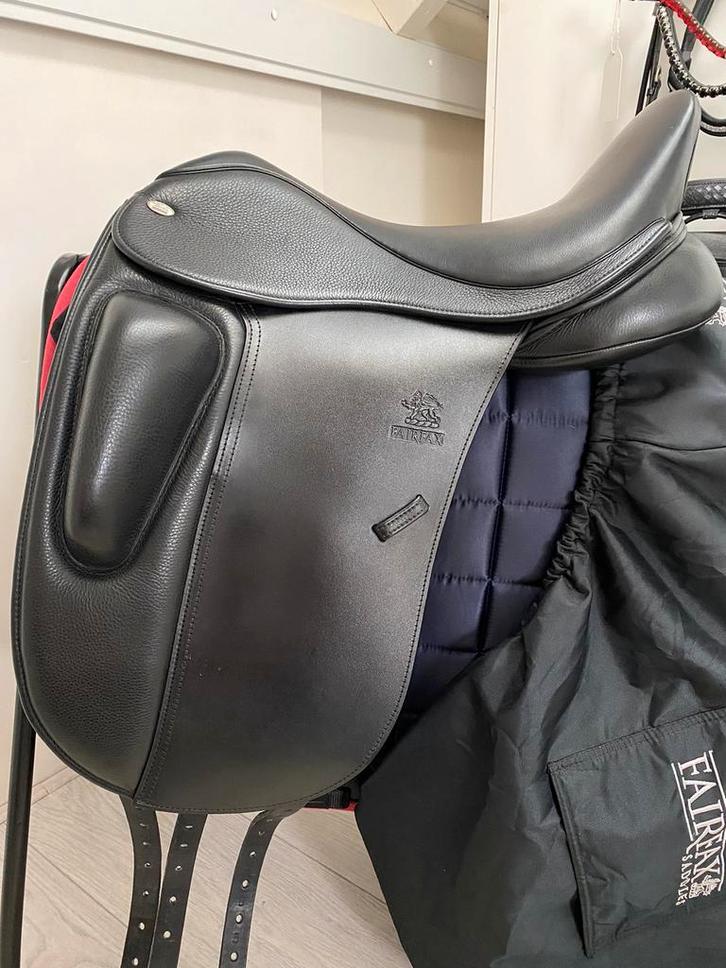 Fairfax en Equipe dressuurzadel, Dieren en Toebehoren, Paarden en Pony's | Zadels, Zo goed als nieuw, Dressuur, Ophalen of Verzenden