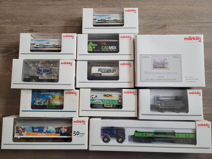 Verzameling Marklin wagons (1), Hobby en Vrije tijd, Modeltreinen | H0, Nieuw, Wagon, Wisselstroom, Märklin, Ophalen of Verzenden