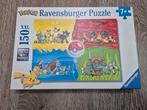 Pokemon puzzel 150x stukjes zgan, Ophalen of Verzenden, Meer dan 50 stukjes, Zo goed als nieuw, 6 jaar of ouder