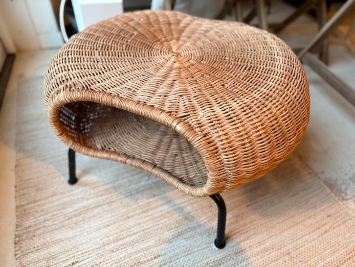 IKEA GAMLEHULT voetenbank met bergruimte, Huis en Inrichting, Banken | Voetenbanken en Poefen, Zo goed als nieuw, 50 tot 75 cm