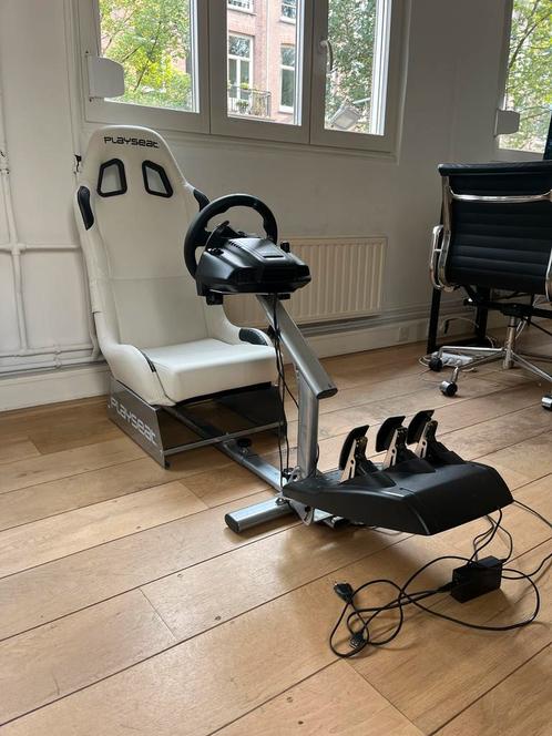 Playseat + Logitech G29 stuur met pedalen + Playstation, Computers en Software, Overige Computers en Software, Zo goed als nieuw