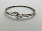 Z506 Prachtige zilveren armband Griekse meander, Sieraden, Tassen en Uiterlijk, Ophalen of Verzenden, X, Zilver, Zilver